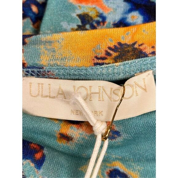 ULLA JOHNSON Irina Floral Maxi Dress in Morning Dew NWT Size Large - Picture 10 of 10